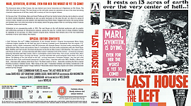 Last House on the left (1977)3173 x 176210mm Blu-ray Cover by Lemmy481
