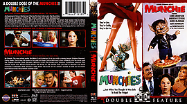 Munchies  Munchie Double Feature (1987  1992 )3173 x 176210mm Blu-ray Cover by Lemmy481