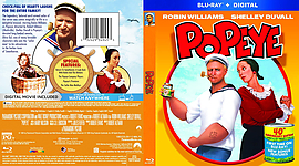 Popeye (1980)3173 x 176210mm Blu-ray Cover by Lemmy481